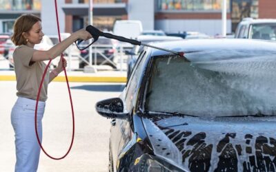 Czy woskowanie auta na myjni bezdotykowej ma sens?