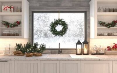 Jak udekorować okno w kuchni na Boże Narodzenie, by wprowadzić świąteczny klimat?