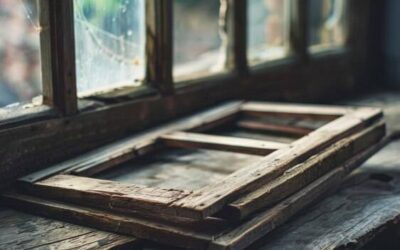 Jak wykorzystać stare ramy okienne w aranżacji wnętrza?